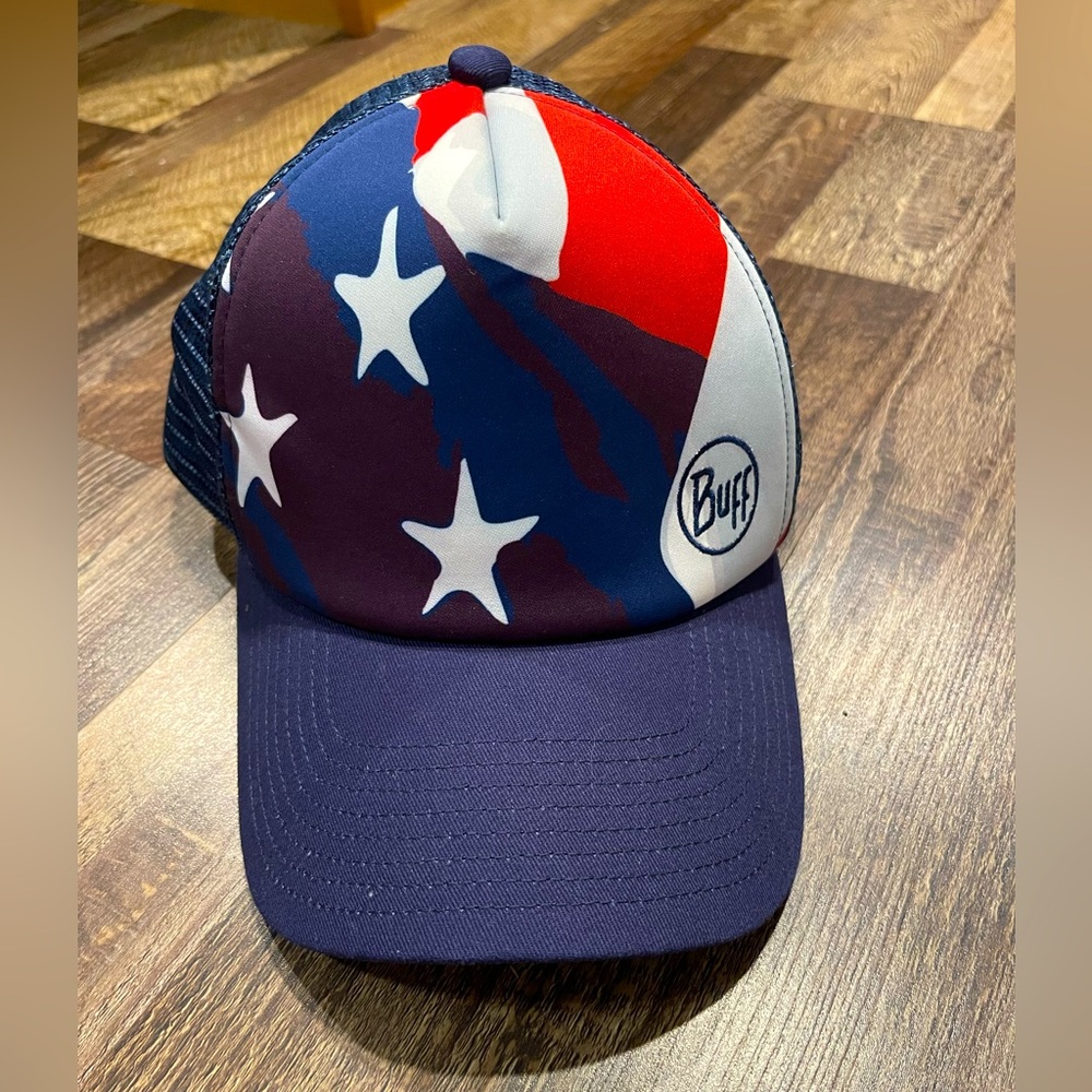 Buff American Flag hat